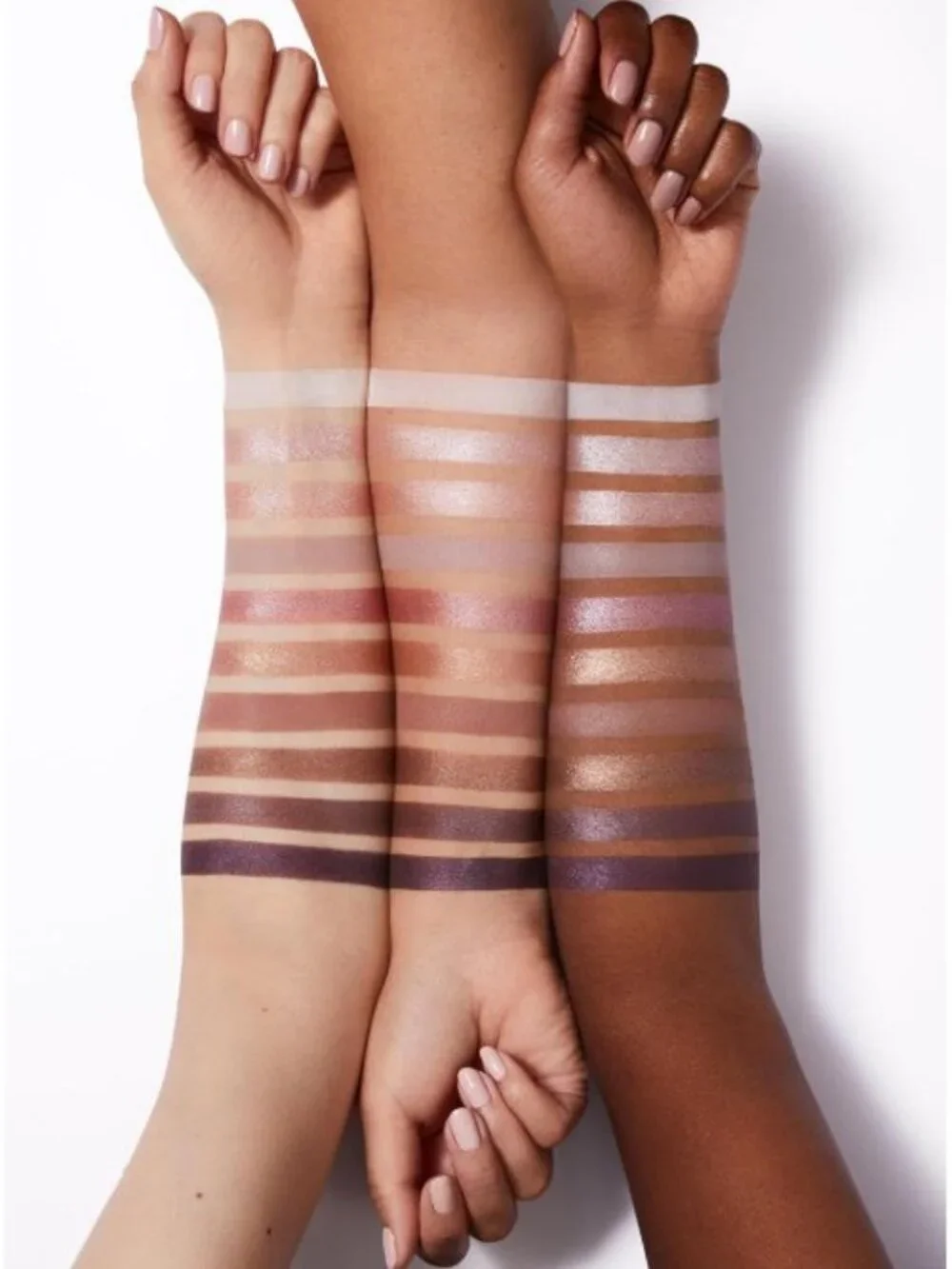 e.l.f. Perfect 10 Eyeshadow Palette - Nude Rose Gold